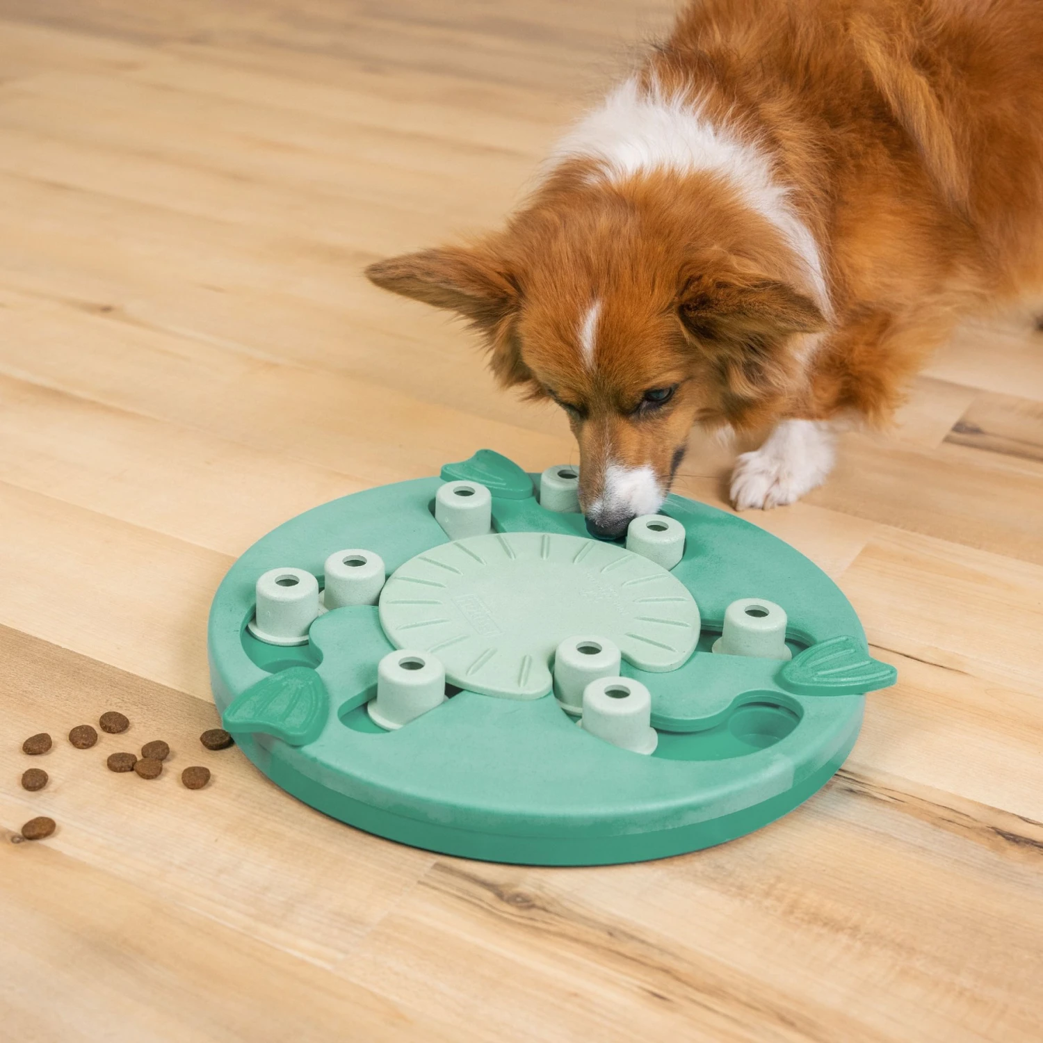 Nina Ottosson By Outward Hound Dog Worker Green Interactive Treat Puzzle Dog Toy 5 Nina Ottosson By Outward Hound Dog Worker Green Interactive Treat Puzzle Dog Toy - Image 5