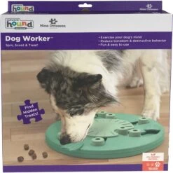 Nina Ottosson By Outward Hound Dog Worker Green Interactive Treat Puzzle Dog Toy 14 Nina Ottosson By Outward Hound Dog Worker Green Interactive Treat Puzzle Dog Toy -Pet Toys Shop 226722 PT6. AC SS1800 V1694439629