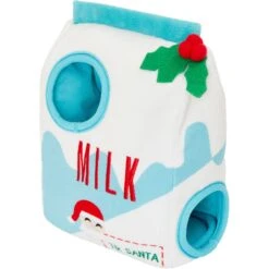 Frisco Holiday Milk & Gingerbread Cookies Hide & Seek Puzzle Plush Squeaky Dog Toy -Pet Toys Shop 233262 PT3. AC SS1800 V1600882557