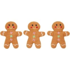Frisco Holiday Milk & Gingerbread Cookies Hide & Seek Puzzle Plush Squeaky Dog Toy -Pet Toys Shop 233262 PT4. AC SS1800 V1601014290