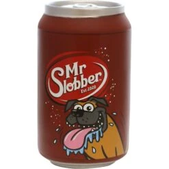 Silly Squeakers Soda Can Mr. Slobber Squeaky Dog Toy
