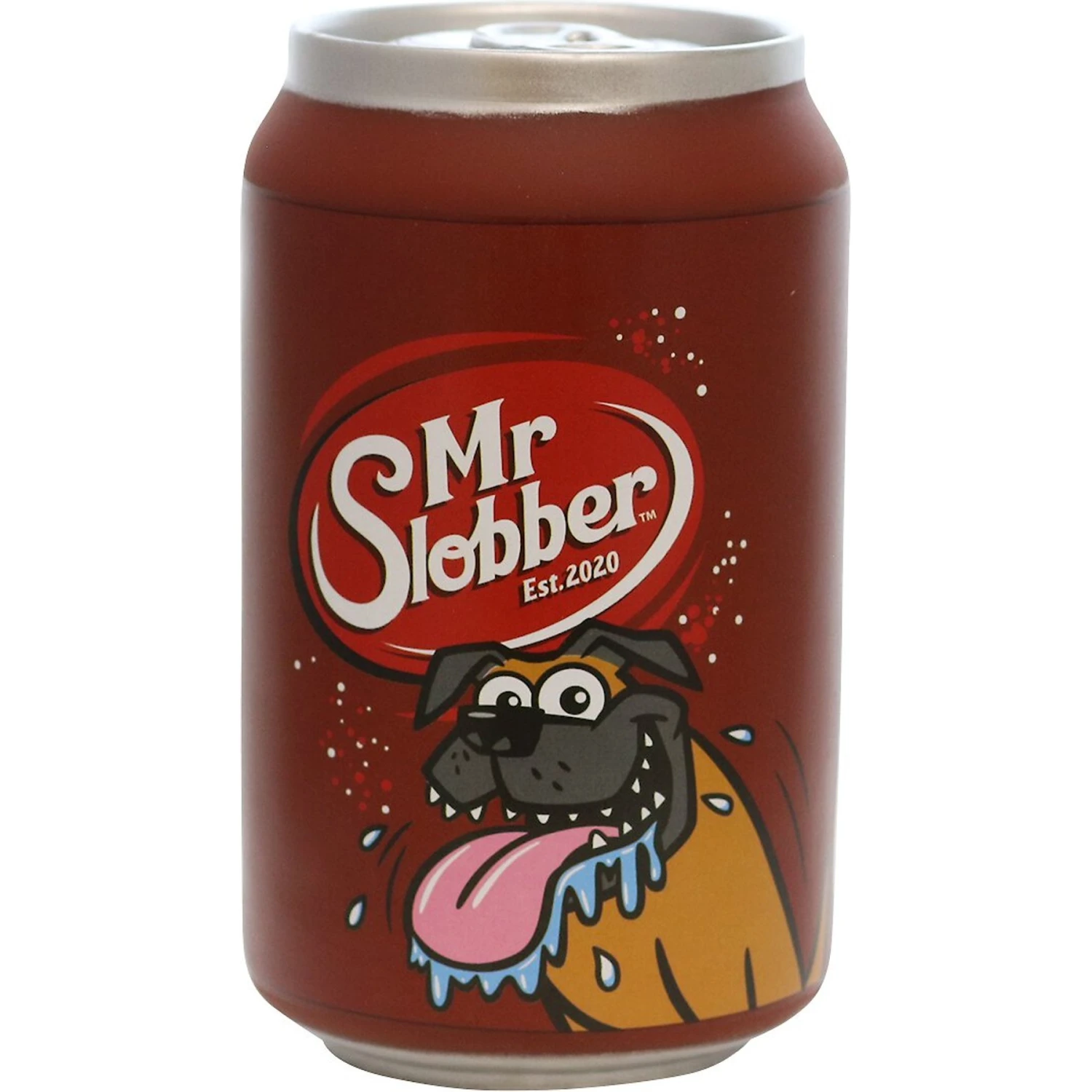 Silly Squeakers Soda Can Mr. Slobber Squeaky Dog Toy 1 Silly Squeakers Soda Can Mr. Slobber Squeaky Dog Toy