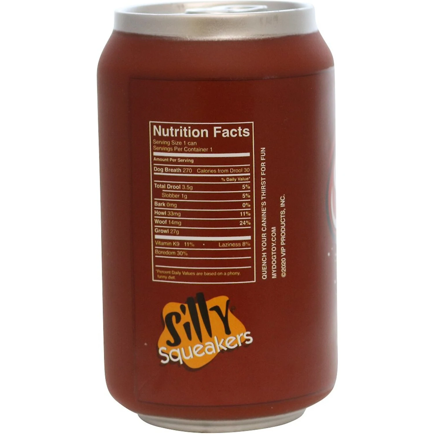 Silly Squeakers Soda Can Mr. Slobber Squeaky Dog Toy 3 Silly Squeakers Soda Can Mr. Slobber Squeaky Dog Toy - Image 3