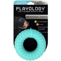 Playology Scented Dual Layer Ring Dog Toy -Pet Toys Shop 254296 PT6. AC SS1800 V1628559375