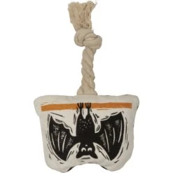 Primitives By Kathy Bat Squeaky Rope Dog Toy