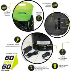 Hyper Pet GoDogGo Fetch Machine G5 Rechargeable Ball Launcher Interactive Dog Toy -Pet Toys Shop 258942 PT3. AC SS1800 V1622599379