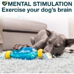 OurPets IQ Treat Double Bottle Treat Dispensing Rope Dog Toy, Large -Pet Toys Shop 258951 PT5. AC SS1800 V1634834181