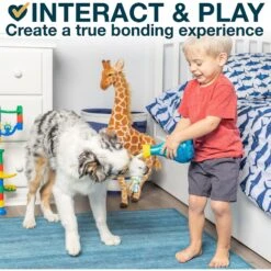 OurPets IQ Treat Double Bottle Treat Dispensing Rope Dog Toy, Large -Pet Toys Shop 258951 PT7. AC SS1800 V1634834177