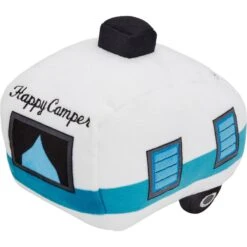 Frisco Road Trip Happy Camper Plush Squeaky Dog Toy -Pet Toys Shop 261991 PT2. AC SS1800 V1619791988