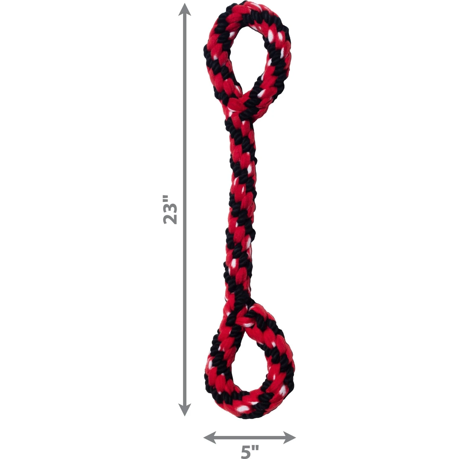 KONG Signature Double Tug Rope Dog Toy 2 KONG Signature Double Tug Rope Dog Toy - Image 2