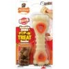 Nylabone Power Chew Chicken Flavored Knuckle Bone & Pop-In Treat Toy Combo Dog Chew Toy