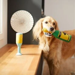 Frisco Champagne & Flute Latex Squeaky Dog Toy -Pet Toys Shop 264430 PT3. AC SS1800 V1619473959