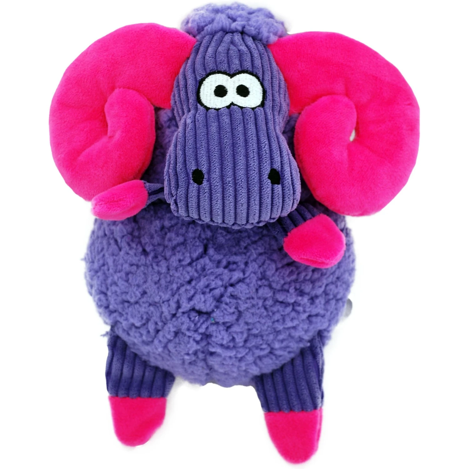 KONG Sherps Floofs Big Horn Dog Toy 1 KONG Sherps Floofs Big Horn Dog Toy