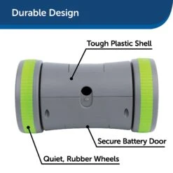 PetSafe Kibble Chase Roaming Treat Dropper Dog Toy -Pet Toys Shop 266209 PT2. AC SS1800 V1648614712