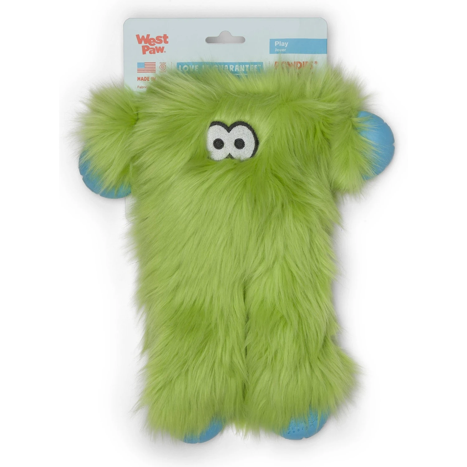 West Paw Peet Squeaky Plush Dog Toy 4 West Paw Peet Squeaky Plush Dog Toy - Image 4