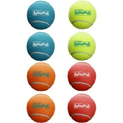 Outward Hound Squeaker Balls Small Dog Toys, 8 Count