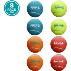 Outward Hound Squeaker Balls Small Dog Toys, 8 Count -Pet Toys Shop 278085 PT5. AC SS1800 V1636513295