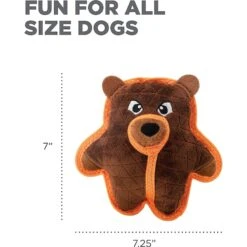 Outward Hound Xtreme Seamz Bear Dog Toy -Pet Toys Shop 279860 PT4. AC SS1800 V1631679447