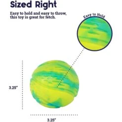 Petstages Grunt N Punt Squeaky Tennis Ball Dog Toy 12 Petstages Grunt N Punt Squeaky Tennis Ball Dog Toy -Pet Toys Shop 280172 PT5. AC SS1800 V1636502777