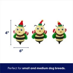 Frisco Holiday Bee Merry Hide & Seek Puzzle Plush Squeaky Dog Toy 8 Frisco Holiday Bee Merry Hide & Seek Puzzle Plush Squeaky Dog Toy -Pet Toys Shop 287099 PT2. AC SS1800 V1695044345