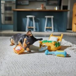 Frisco Brunch Breakfast In Bed Hide & Seek Puzzle Plush Squeaky Dog Toy -Pet Toys Shop 297282 PT3. AC SS1800 V1642088003