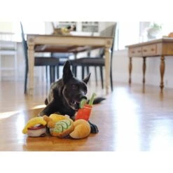 P.L.A.Y. Pet Lifestyle And You Barking Brunch Squeaky Dog Toy, 5 Count -Pet Toys Shop 297632 PT2. AC SS1800 V1621033953