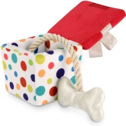 P.L.A.Y. Pet Lifestyle And You Party Time Collection Squeaky Dog Toy, 5 Count -Pet Toys Shop 297634 PT7. AC SS1800 V1621029818