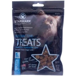 Starmark Treat Dispensing Chew Ball Tough Dog Toy & Starmark Interactive Dog Treats -Pet Toys Shop 298518 PT5. AC SS1800 V1621306053