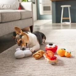 Frisco Lunar New Year Good Fortune Food Plush Squeaky Dog Toy -Pet Toys Shop 298883 PT3. AC SS1800 V1640269293