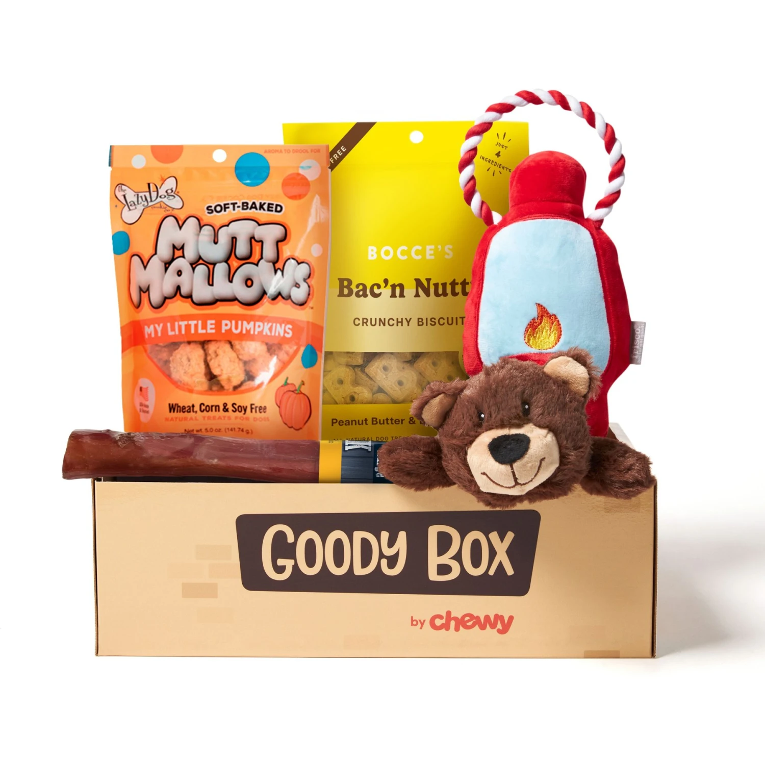 Goody Box Adventure Toys & Treats For Dogs, Medium/ Large 1 Goody Box Adventure Toys & Treats For Dogs, Medium/ Large