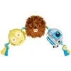 STAR WARS R2-D2, C-3PO & CHEWBACCA Plush With Rope Squeaky Dog Toy