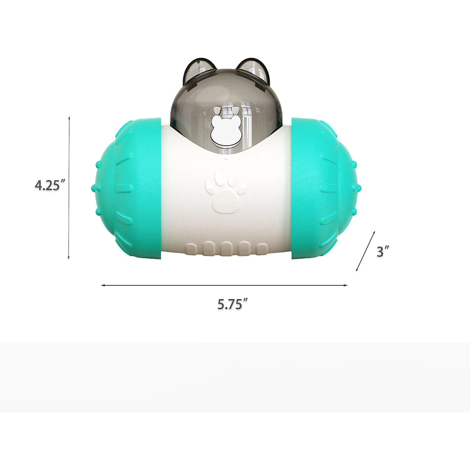 Hanamya Interactive Balanced Rotating Dispensing Dog & Cat Toy 2 Hanamya Interactive Balanced Rotating Dispensing Dog & Cat Toy - Image 2