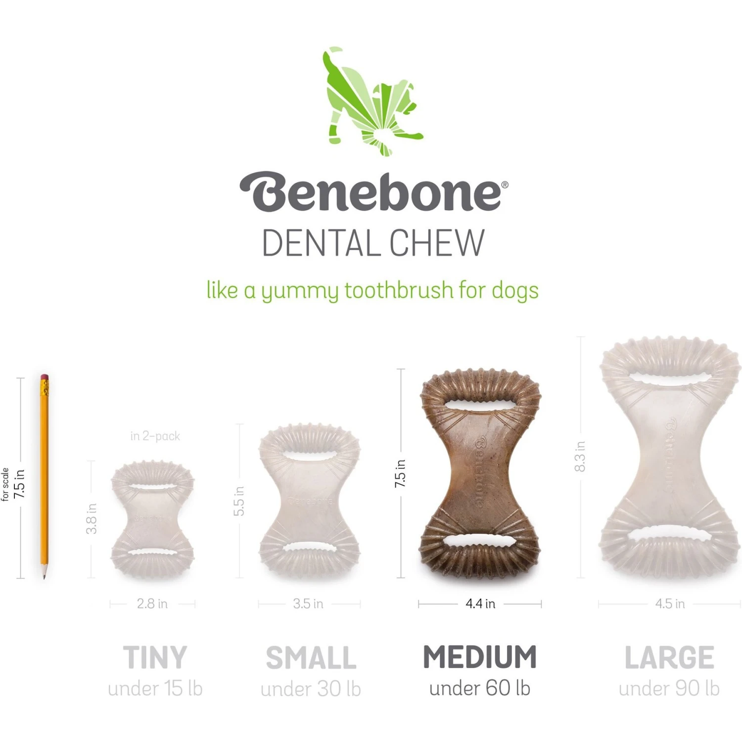 Benebone Bacon Flavor Wishbone Tough Dog Chew Toy & Benebone Bacon Flavor Dental Tough Dog Chew Toy 8 Benebone Bacon Flavor Wishbone Tough Dog Chew Toy & Benebone Bacon Flavor Dental Tough Dog Chew Toy - Image 8