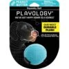 Playology All Natural Peanut Butter Scented Plush Squeaky Ball Dog Toy