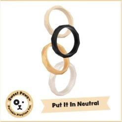 Sweet Paws Wearable Puppy Teether Stack Party Of 4 11 Sweet Paws Wearable Puppy Teether Stack Party Of 4 -Pet Toys Shop 325664 PT2. AC SS1800 V1635194794
