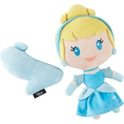 Disney Princess Cinderella Plush Squeaky Dog Toy, 2 Count