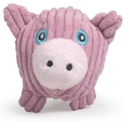 HuggleHounds Wee Balls Raccoon, Owl, Pig, Bunny, Sock Monkey Dog Toys, X-Small/Small, 5-pk -Pet Toys Shop 329372 PT5. AC SS1800 V1631682192