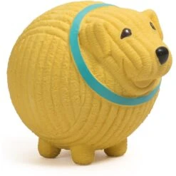 HuggleHounds Ruff-Tex Assorted Mutt Balls (Bridget, Fancy & Lassie) Dog Toys, Medium/Large, 3 Count -Pet Toys Shop 329376 PT2. AC SS1800 V1631689635