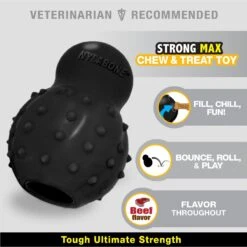 Nylabone Strong MAX Chew Cone Stuffable Chew Toy For Dogs MAX Rubber Stuffable Cone Beef Max 11 Nylabone Strong MAX Chew Cone Stuffable Chew Toy For Dogs MAX Rubber Stuffable Cone Beef Max -Pet Toys Shop 329491 PT2. AC SS1800 V1696516041
