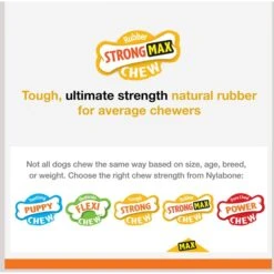 Nylabone Strong MAX Chew Cone Stuffable Chew Toy For Dogs MAX Rubber Stuffable Cone Beef Max 12 Nylabone Strong MAX Chew Cone Stuffable Chew Toy For Dogs MAX Rubber Stuffable Cone Beef Max -Pet Toys Shop 329491 PT3. AC SS1800 V1696515981