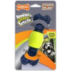 Nylabone Power Play Tennis Play 'n Fetch Interactive Dog Toy