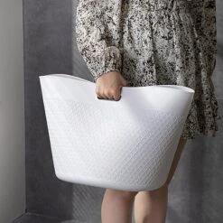 Hanamya Storage Organizer Cat & Dog Storage Basket, Off White -Pet Toys Shop 333539 PT2. AC SS1800 V1633127609