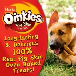 Hartz Chew 'n Clean Chicken Flavored Drumstick Dog Treat & Chew Toy & Hartz Oinkies Porkalicious Jerky Chicken Natural Chew Dog Treats -Pet Toys Shop 338799 PT7. AC SS1800 V1635867976