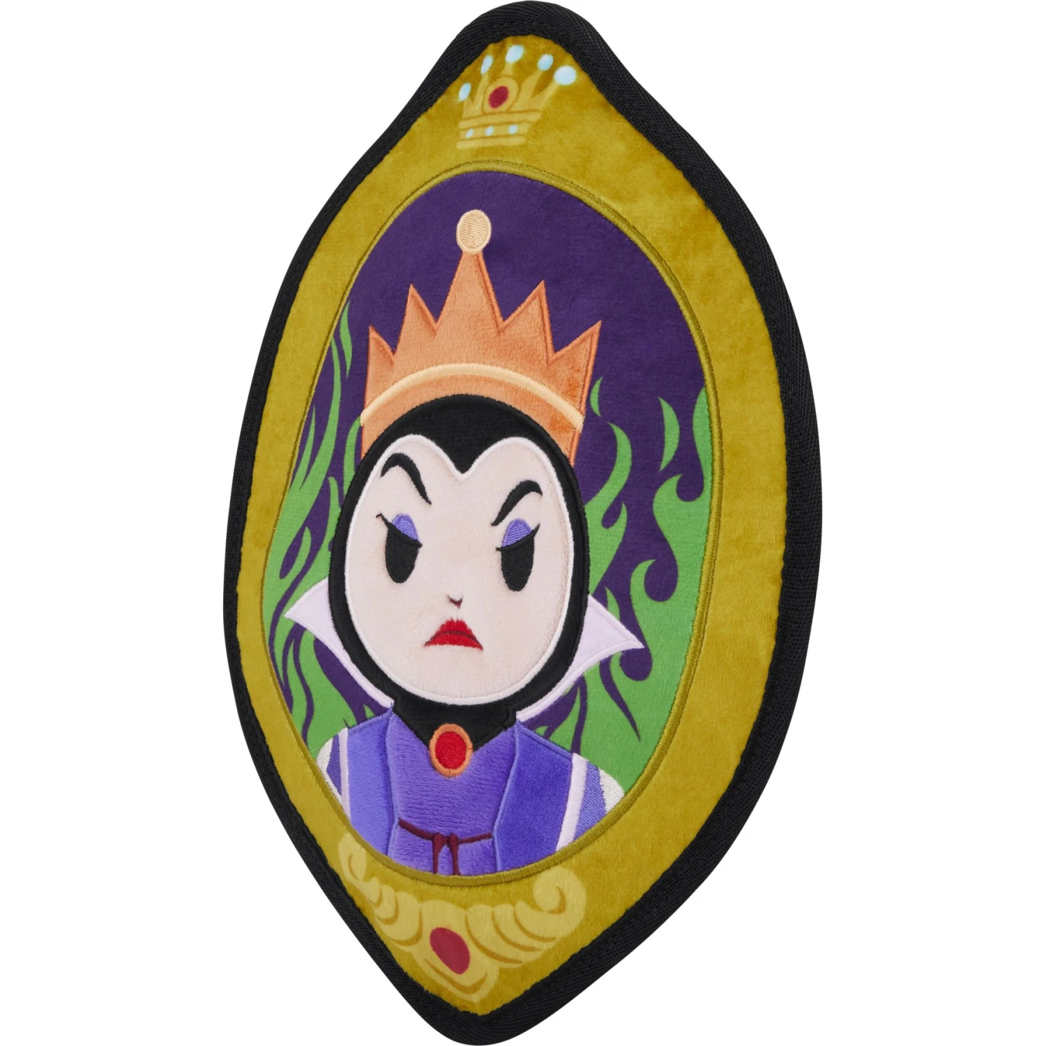 Disney Villains Evil Queen Mirror Flat Plush Squeaky Dog Toy 1 Disney Villains Evil Queen Mirror Flat Plush Squeaky Dog Toy