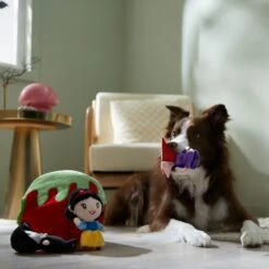 Disney Villains Snow White & The Evil Queen Hide & Seek Puzzle Plush Squeaky Dog Toy -Pet Toys Shop 344481 PT3. AC SS1800 V1657657087