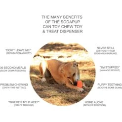 SodaPup Can Treat Dispenser Dog Toy -Pet Toys Shop 346944 PT2. AC SS1800 V1638338509