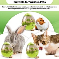 SunGrow Boredom & Separation Anxiety Relief Stimulation Treat Dispensing Cat & Dog Toy -Pet Toys Shop 352929 PT3. AC SS1800 V1639438299