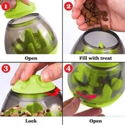 SunGrow Boredom & Separation Anxiety Relief Stimulation Treat Dispensing Cat & Dog Toy -Pet Toys Shop 352929 PT4. AC SS1800 V1639435032