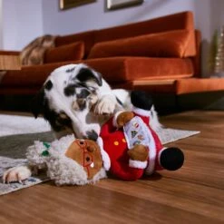 Frisco Holiday Mrs. Claus Plush Squeaky Dog Toy -Pet Toys Shop 360917 PT3. AC SS1800 V1661874360