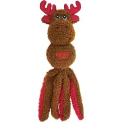 KONG Holiday Plush Wubba Santa Reindeer Dog Toy, Character Varies